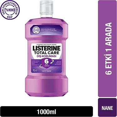 Listerine Total Care Diş Koruması  1000ml ürün görseli 1