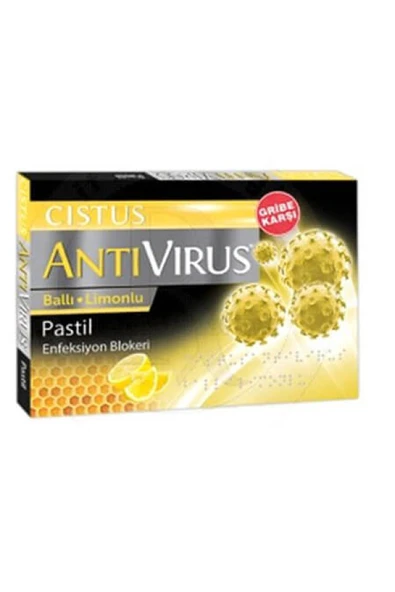 Cistus Anti Virüs Pastil Ballı Limonlu ürün görseli 1