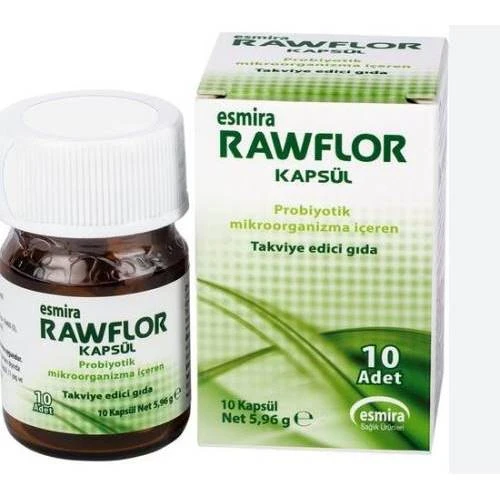 Rawflor 10 Kapsül-10 Adet ürün görseli 1