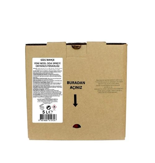 Eyüp Sabri Tuncer Gizli Bahçe Okyanus Ferahlığı 5 Litre Bag in box ürün görseli 1