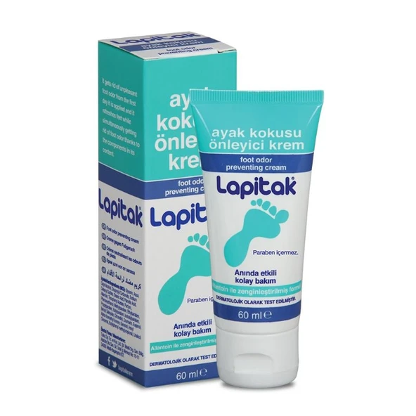Lapitak Ayak Kokusu Karşıtı Krem 60 ml ürün görseli 1