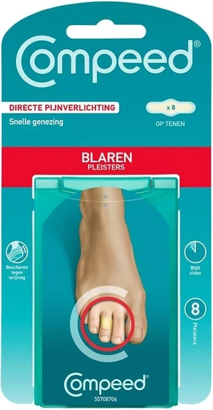 Compeed Ayak Parmağı Koruyucu Bant 8'li ürün görseli 1