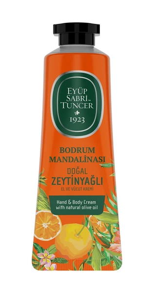 Eyüp Sabri Tuncer Bodrum Mandalinası Doğal Zeytinyağlı El ve Vücut Kremi 50 ml ürün görseli 1