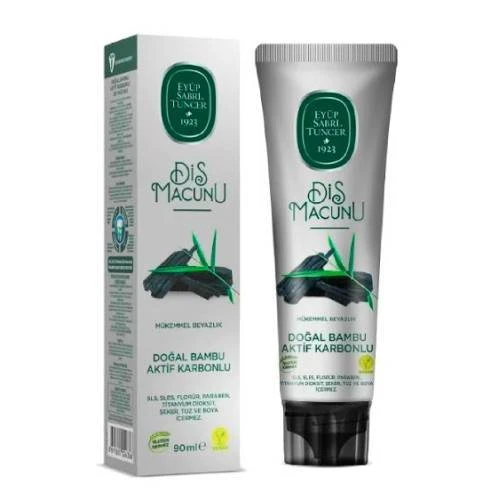 Eyüp Sabri Tuncer Doğal Bambu Aktif Karbonlu Diş Macunu 90ml ürün görseli 1