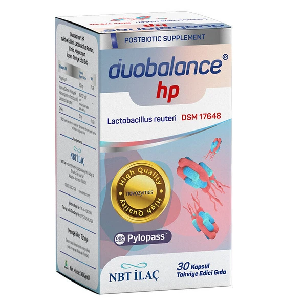 NBT Life Duobalance hp 30 Kapsül Takviye Edici Gıda ürün görseli 1