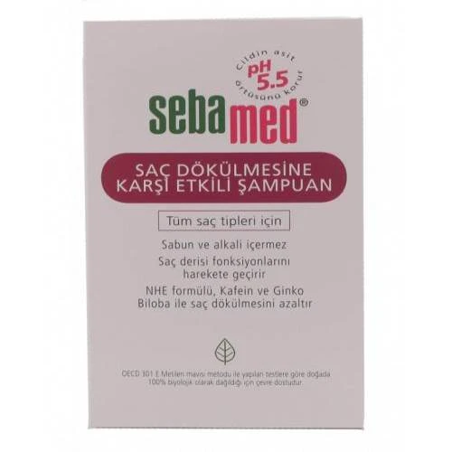 Sebamed Saç Dökülmesine Karşı Etkili Şampuan Sebamed Anti - Hair loss Shampoo 200 ml ürün görseli 1
