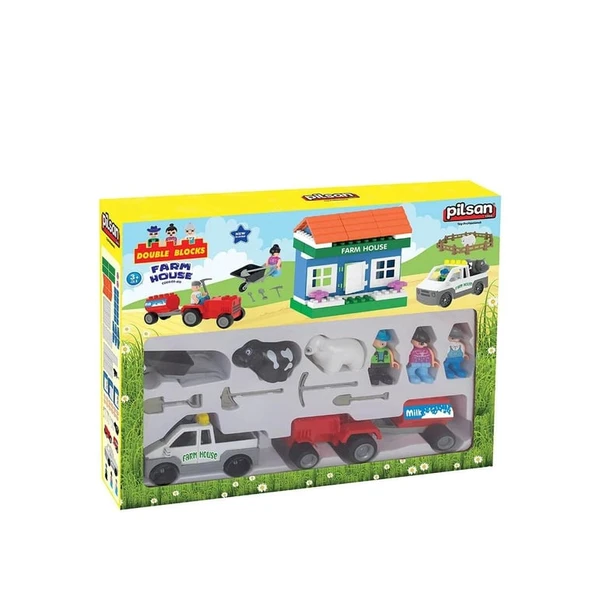 Pilsan Oyuncak Çiftlik Seti 03615 ürün görseli 1