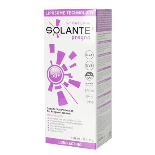 Solante Pregna SPF 50+ 150 ml. ürün görseli 1