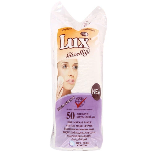 Lux Disk Makyaj Pamuğu 50 Adet ürün görseli 1
