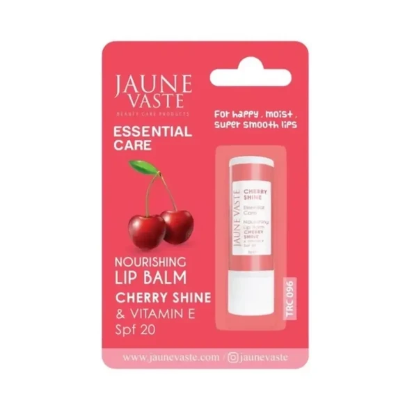 Jaune Vaste Essential Care Cherry Shine E Vitamini SPF20 5 gr ürün görseli 1