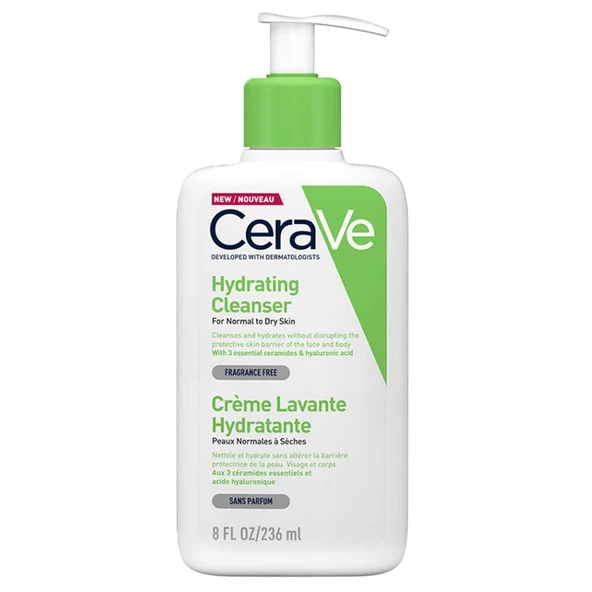 CeraVe Hydrating Cleanser Nemlendiren Temizleyici 236ml ürün görseli 1