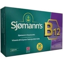 Sjomann's B12 Çiğnenebilir Jel 30 Tablet ürün görseli 1