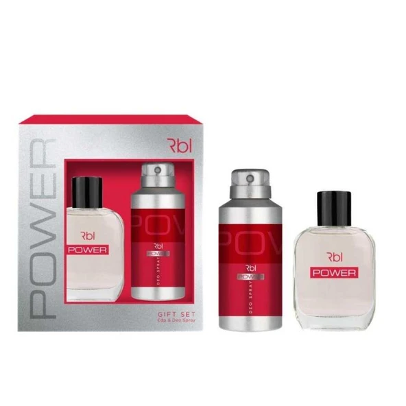 Rebul Power Erkek Parfüm Edt 50 Ml + Deodorant 150 Ml Set ürün görseli 1