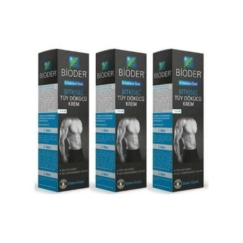 Bioder Tüy Dökücü Krem Erkek 100 Ml 3 Adet ürün görseli 1
