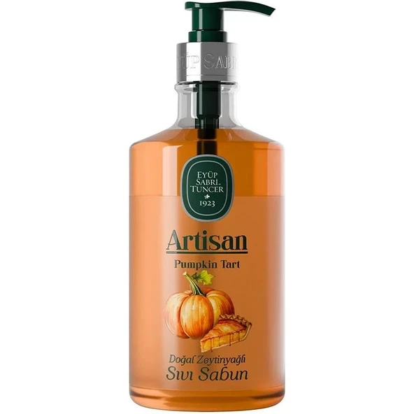 Eyüp Sabri Tuncer Artisan Doğal Zeytinyağlı Sıvı Sabun Pumpkin Tart 600 ml ürün görseli 1