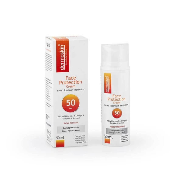 Dermoskin Face Protection Cream SPF 50+ Yüz Koruyucu ürün görseli 1