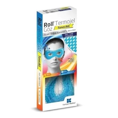 Roll Sıcak Soğuk Termojel Göz Tanecikli Kompres 9cm x 23cm ürün görseli 1