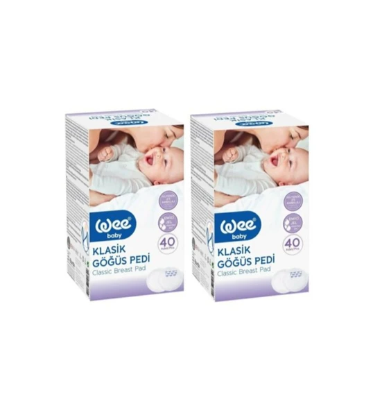 Wee Baby 132 Klasik Göğüs Pedi 40lı -2 Adet ürün görseli 1