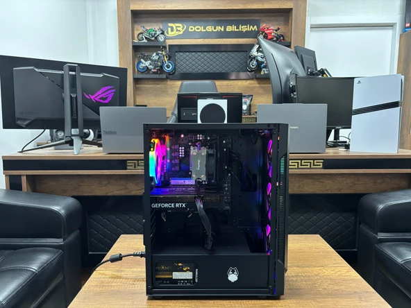 James Donkey AMD Ryzen 5 7500F 16GB RAM 500GB SSD RTX 5060Ti 8GB Oyuncu Kasası ürün görseli 1