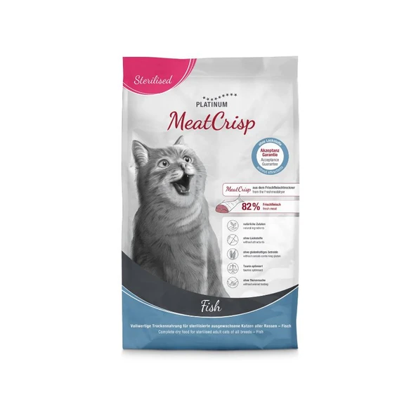 Platinum MeatCrisp Balıklı Kısır Kedi Maması 3 Kg ürün görseli 1