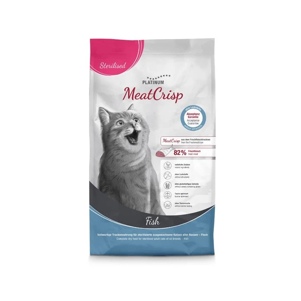 Platinum MeatCrisp Balıklı Kısır Kedi Maması 1,5 Kg ürün görseli 1