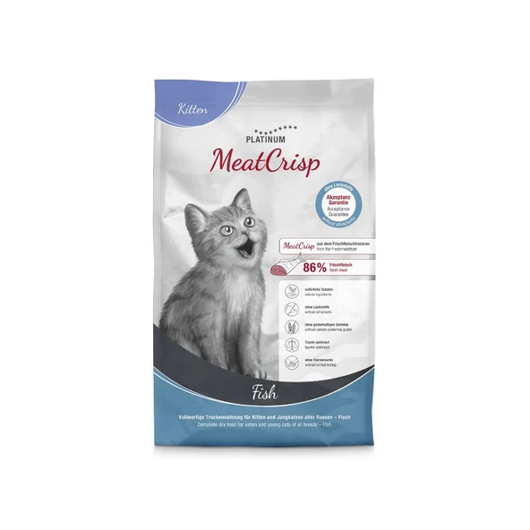 Platinum MeatCrisp Balıklı Yavru Kedi Maması 3 Kg ürün görseli 1