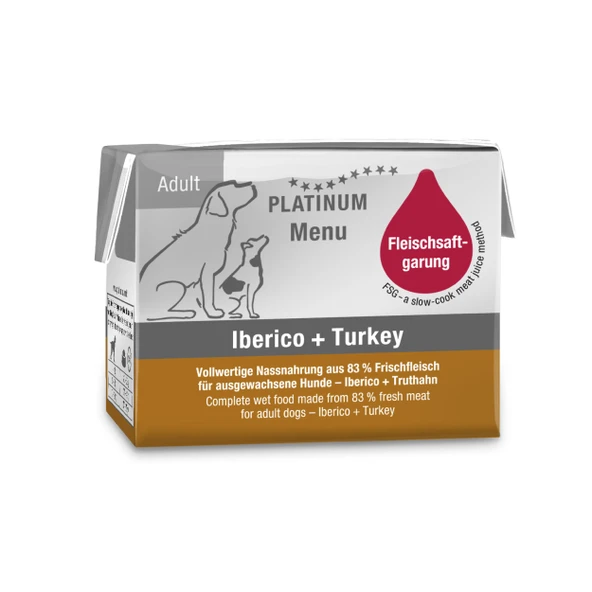 Platinum Iberico ve Hindili Köpek Yaş Maması 90 Gr ürün görseli 1