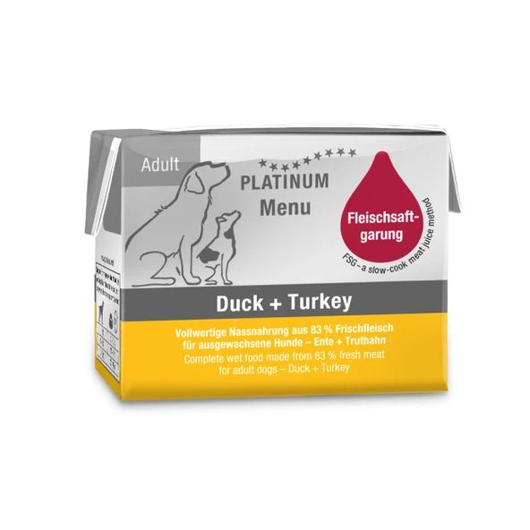 Platinum Ördekli ve Hindili Köpek Yaş Maması 90 Gr ürün görseli 1