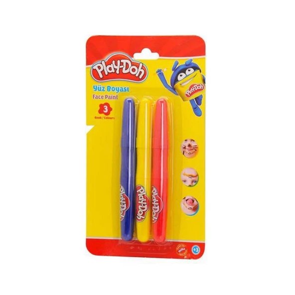 3 Renk Yüz Boyası ürün görseli 1