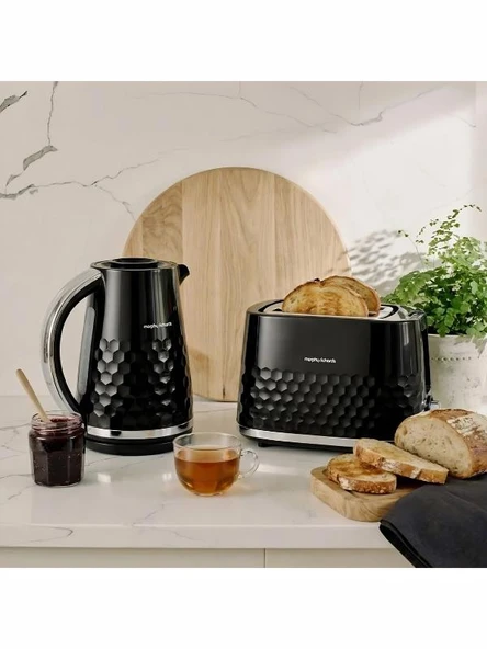 Morphy Richards Hive 1,5 Lt. Siyah Kettle - Resim 2