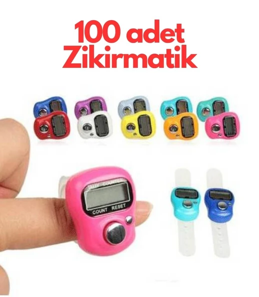 Yüzük Zikir Matik ( 100 Adet ) - Resim 2
