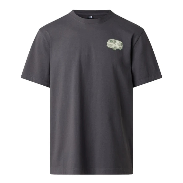 The North Face M VAN LIFE RELAXED SHORT SLEEVE TEE-GRAP Erkek Tişört NF0A8GQNRHI1 ürün görseli 1