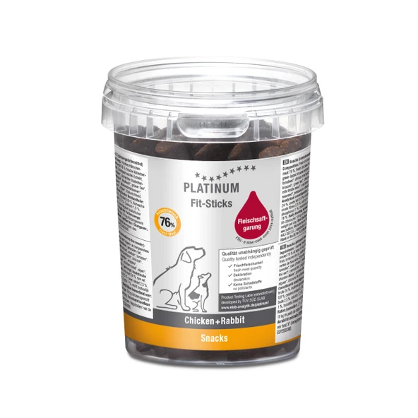 Platinum Fit-Sticks Tavuklu ve Tavşanlı Köpek Ödülü 300 Gr ürün görseli 1