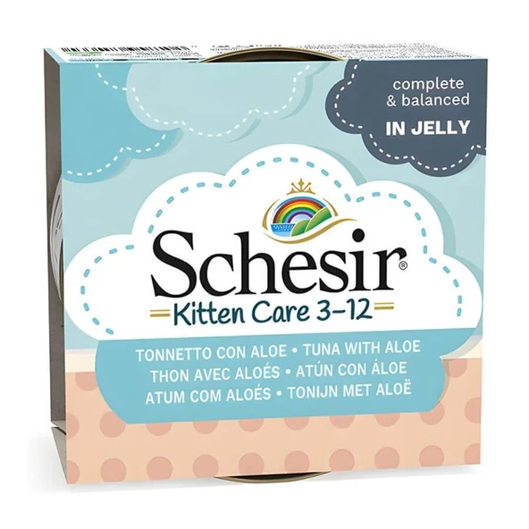 Schesir Ton Balıklı Aloe Yavru Kedi Konservesi 85 Gr ürün görseli 1