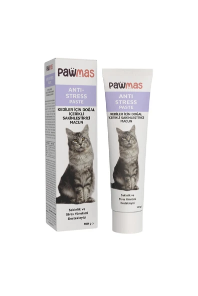 Pawmas Anti Stress (Relax) Kedi Macunu 100 Gr ürün görseli 1