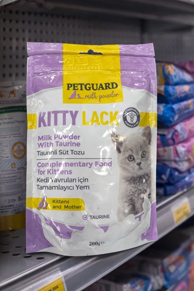 DIGERUI PetGuard Kitty Lack Taurinli Yavru Kedi Süt Tozu 200 g – ürün görseli 1