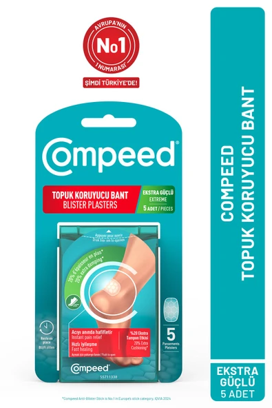 Compeed Topuk Koruyucu Bant Extra Güçlü 5li ürün görseli 1