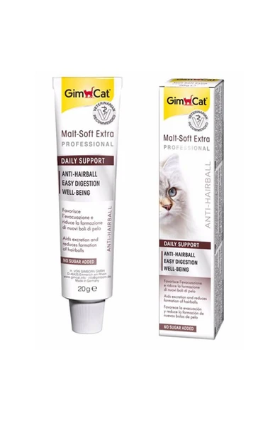 Gimcat KEDİ MACUNU MALT SOFT 20GR ürün görseli 1