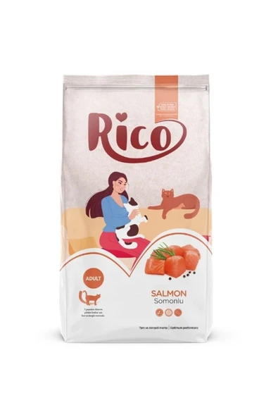 Rico Somonlu Yetişkin Kedi Maması 15 Kg ürün görseli 1