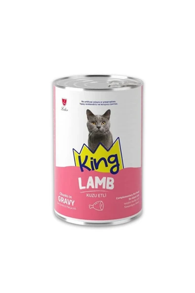 nova epoxy art Sos İçerisinde Et Parçacıklı Kuzu Etli Yetişkin Kedi Konservesi 400gr ürün görseli 1