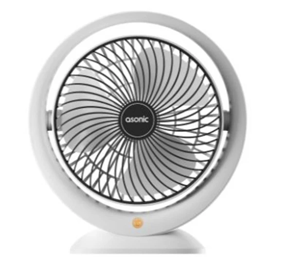 Asonic AFN25 Beyaz-Siyah Type-C Masaüstü Usb Fan ürün görseli 1