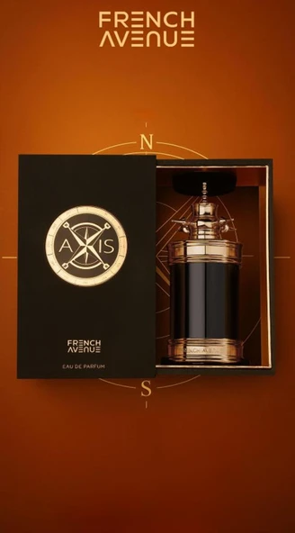 French Avenue Axis EDP 100 ML - Resim 3