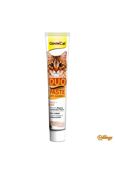 Gimcat Anti-Hairball Duo Paste Peynir Malt 50 gr ürün görseli 1