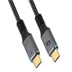 Vcom CU541M-1.2 Type-C USB4 40Gbps Data 240W 1.2m Şarj Kablosu - Resim 3