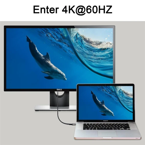 Vcom CU521M-2.0 Type-C USB4 20Gbps Data 240W 2m Şarj Kablosu - Resim 2