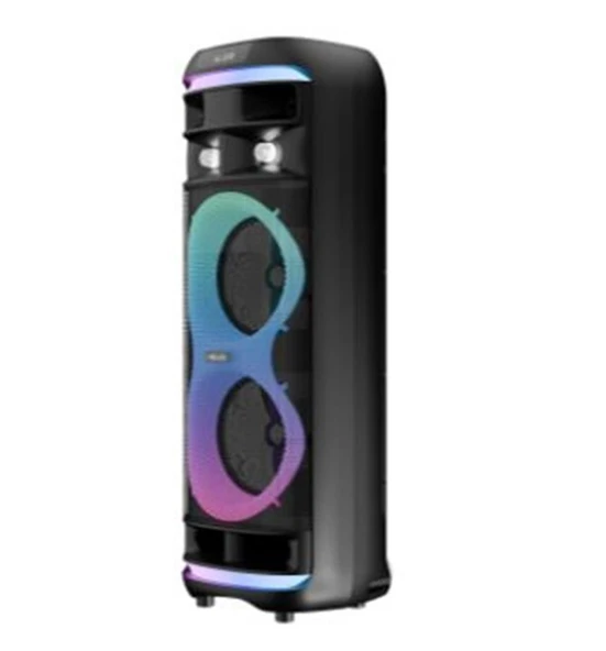 Mikado MD-64BT 60W 1 Adet Kablosuz Mikrofonlu USB+TF+TWS+AUX+BT Destekli Siyah Ses Sistemi ürün görseli 1