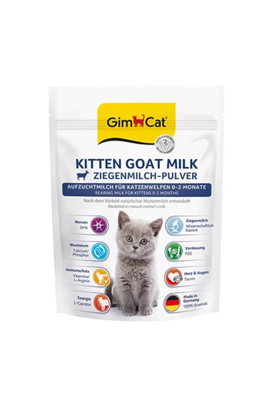 Gimcat Kitten Goat Milk Keçi Süt Tozu 200 Gr ürün görseli 1