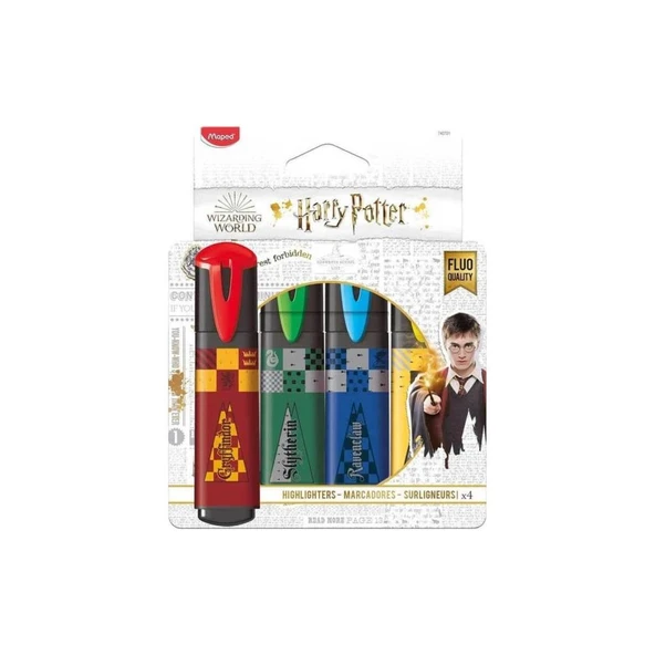 Maped Harry Potter Fosforlu Kalem 4'lü 740701 ürün görseli 1