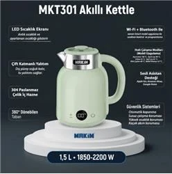 Makim MKT301 AKILLI YEŞİL KETTLE - Resim 2