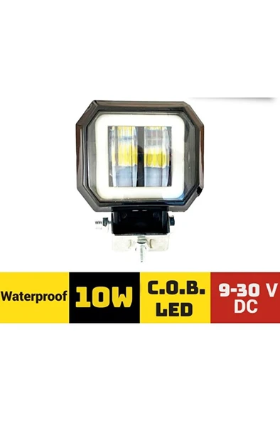 Sis lambası Off-Road Projektör10-30V COB 10W Mercek Beyaz ürün görseli 1